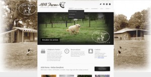 1818farms website design