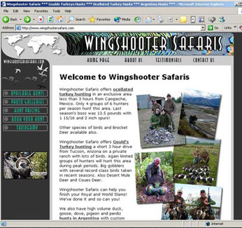 Wingshooter Safaris