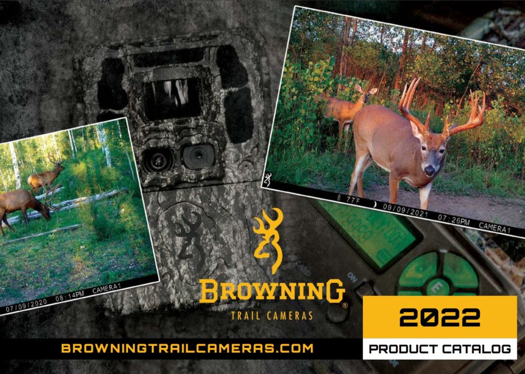 Browning Trail Cameras – 2022 Catalog design