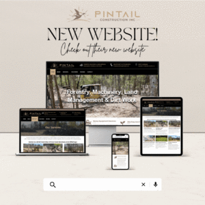 Pintail Minimalist Neutral Multi Device Computer Mockup Website Launch Instagram Post (1)