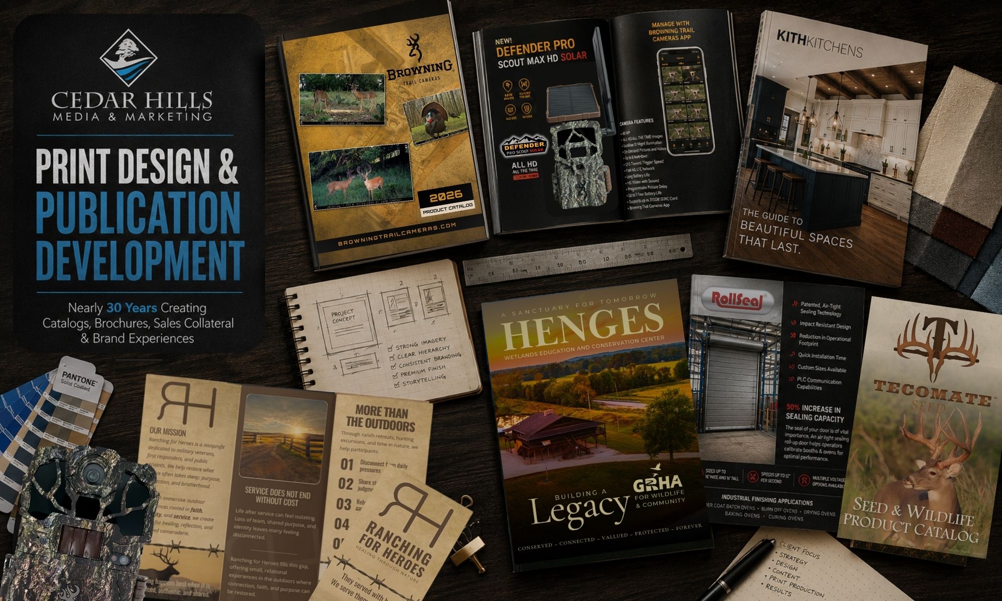 Cedar Hills Catalogs and BrochuresDesign Through The Years (1) Cedar Hills Catalogs and Brochures Design Through The Years (1)