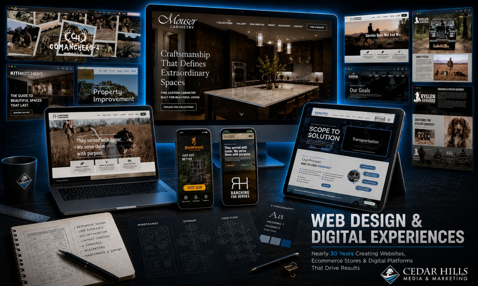 Cedar Hills Web Design Through The Years (3)